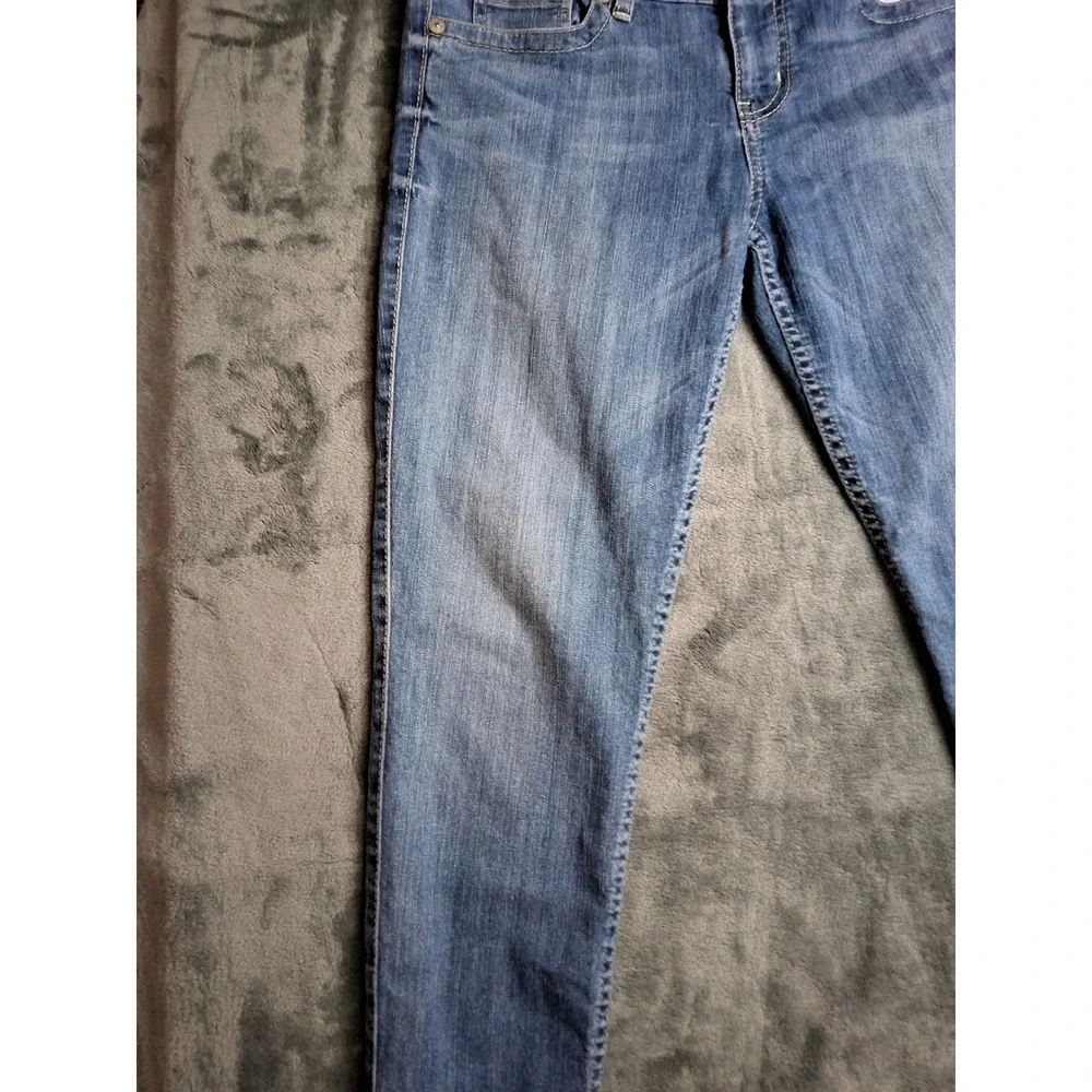 Guess Los Angeles Power Ultra Skinny Jeans Womens Medium Wash Low Rise‎ Denim 31